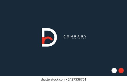  RD Alphabet letters Initials Monogram logo DR, R and D