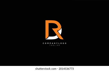 RD DR R Y D Resumen diseño del logotipo del logotipo de la letra monograma inicial