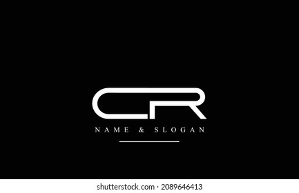 RD, DR, R, D abstract letters logo monogram
