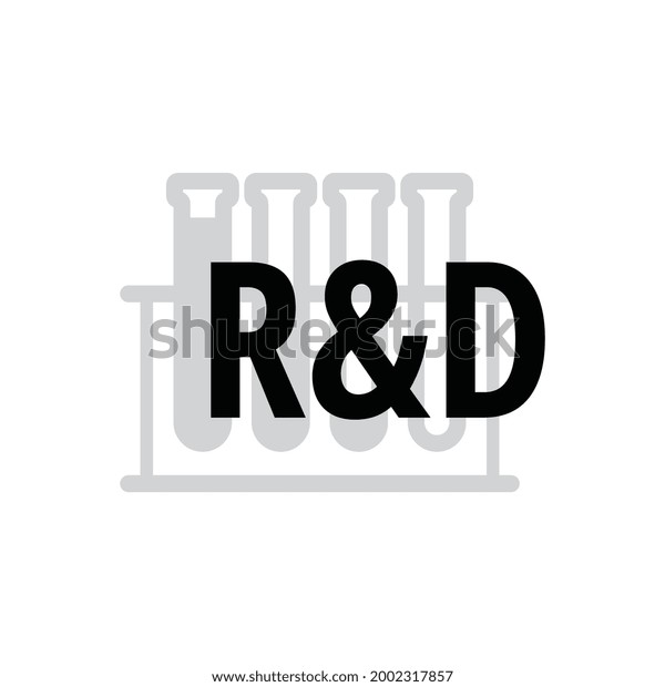 Rd Icon Research Development Symbol Laboratory: เวกเตอร์สต็อก (ปลอดค่า ...