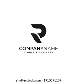 RD letter logo design idea. Modern concept, simple, bold, clean and professional. Technology themed, but suitable for other businesses too.