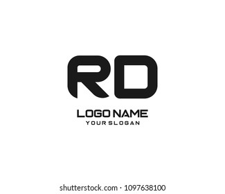 RD Letter Logo Template