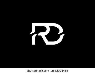 RD Logo Design Creative and Modern Logo Design