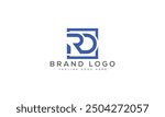 RD logo design vector template design for brand