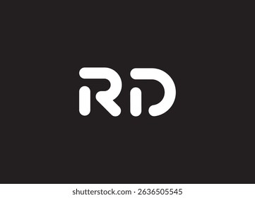 RD logo desing and monogram logo
