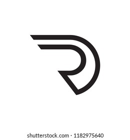 RD logo letter design