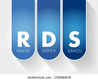 RDS - Remote Desktop Services-Akronym, Technologiekonzeptionshintergrund