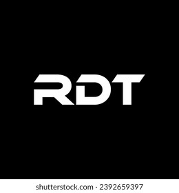 RDT Letter Logo Design, Inspiration for a Unique Identity. Modern Elegance and Creative Design. Watermark Your Success with the Striking this Logo.