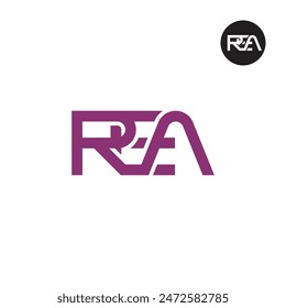 REA Logo Letter Monogram Design