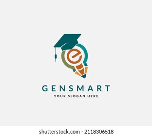 Reach the Best for University , College . Graduate . Campus logo design inspiration