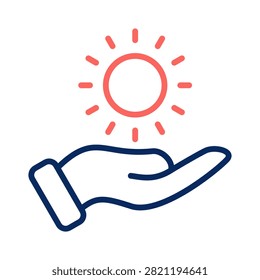 Reach Beyond Icon Element For Design