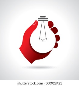Reach idea with human hand