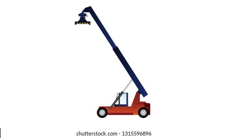 The Reach Stacker