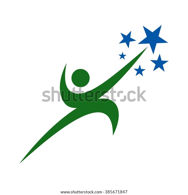 Reach Star Logo Vector Stock Vector (Royalty Free) 385671847 | Shutterstock