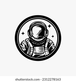 Reach for the stars with our astronaut themed logo design. Embodying adventure, curiosity, and the spirit of exploration