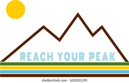 reach your peak motivational message