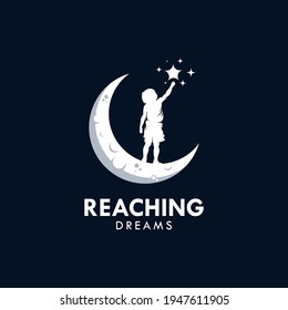 Reaching Dreams Logo Design Template