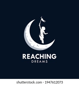 Reaching Dreams Logo Design Template