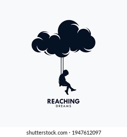 Reaching Dreams Logo Design Template