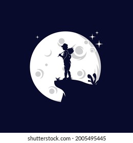 Plantilla de diseño del logotipo de Dreams. Logo de la estrella del sueño