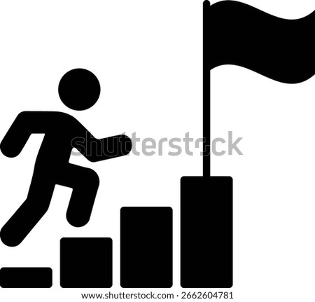 Reaching the Goal: A Symbol of Progress and Achievement