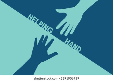Llegar a las manos. ayuda, ayuda y concepto de voluntariado - ayuda y esperanza 
