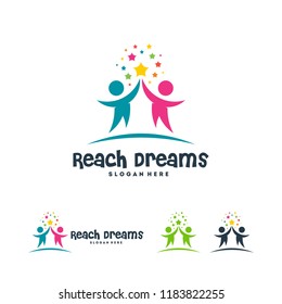 Kids Dream Logo Stock Vectors Images Vector Art Shutterstock