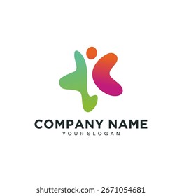 Reaching Star Logo premium design, Online Learning logo vector design, Kids Dream logo, Reach Dreams logo