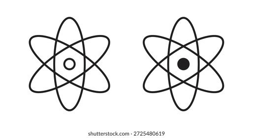 Icono de reacción con glifo y línea. iconos vectoriales negros para interfaz de usuario de Web