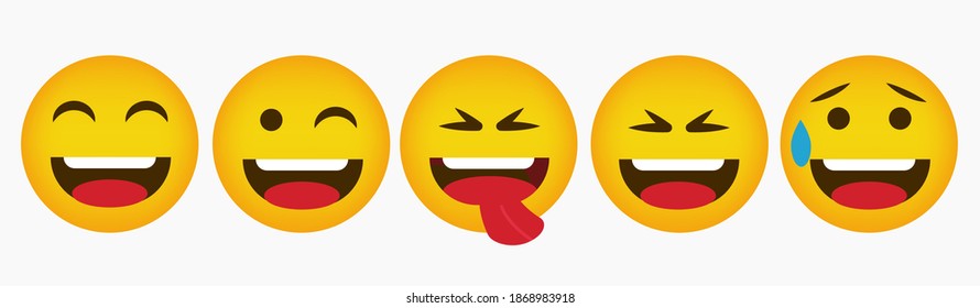 Reaction Design Emoticon Collection Set