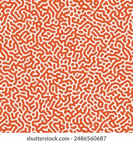 reaction diffusion turning seamless pattern, monochrome seamless pattern with chaotic motion. linear design, biological shape endless abstraction for textile print