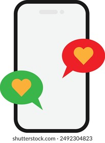 Ilustración plana del Vector del icono de la cara de la emoción