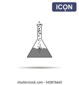 Reaction icon vector