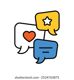 Icono de reacción con fondo blanco Vector Ilustración de stock
