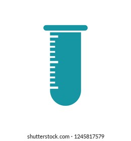 reaction tube vector icon
