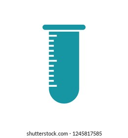 reaction tube vector icon