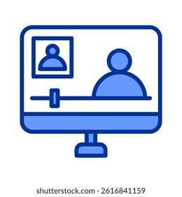 Reaction Video Icon Element For Design