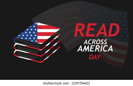 Read Across America Day concept. Template for background, banner, card, poster 