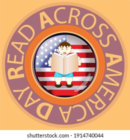 Read Across America Day Sign and Badge