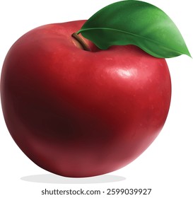 Read Apple on white background.