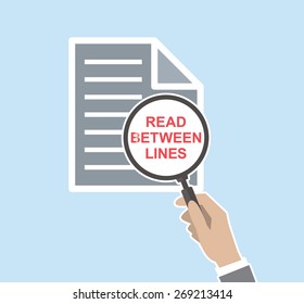 Read Between The Lines Images Stock Photos Vectors Shutterstock