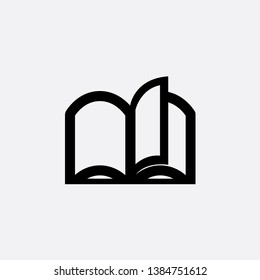 to read book icon sign signifier vector