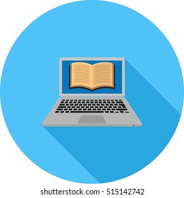 Read Book on Laptop