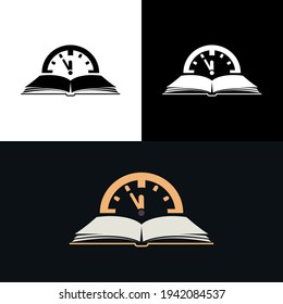 Abstraktes Logos zur Lesezeit