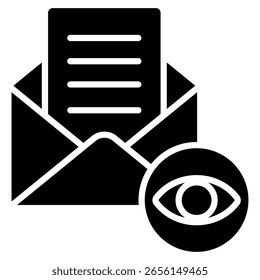 Read Email Icon Element For Design
