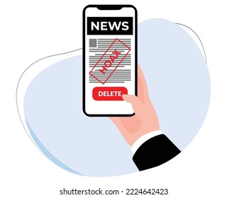 read hoax news on cellphone