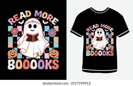 Read more boobook's T Shirt Design, Halloween day, Graphic t shirt, Spooky text t- shirt design, Stay Spooky T-Shirt, Funny Halloween t shirt, Free Vector, Halloween T-shirt Design Template Print.