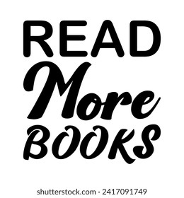 read more books black letters quote