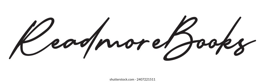 read more books text on white background.