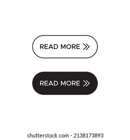 Read More Button Icon for Web or Mobile App